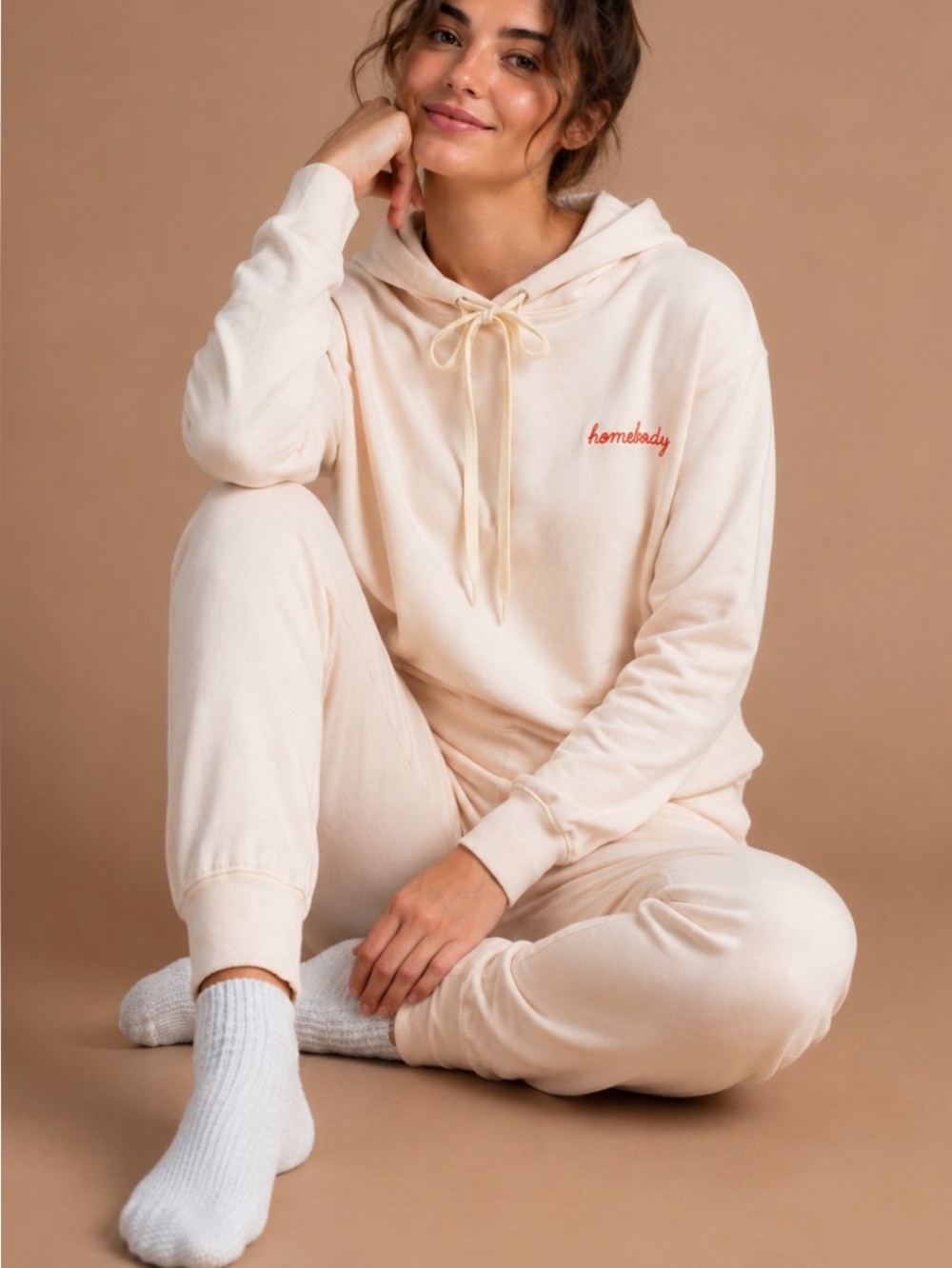 Magnolia Homebody Blush Loungewear Set Size XL
